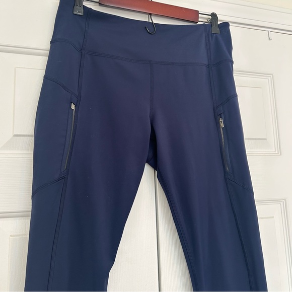 Athleta Rainier Tight Legging in Dress Blue size L - Picture 4 of 7